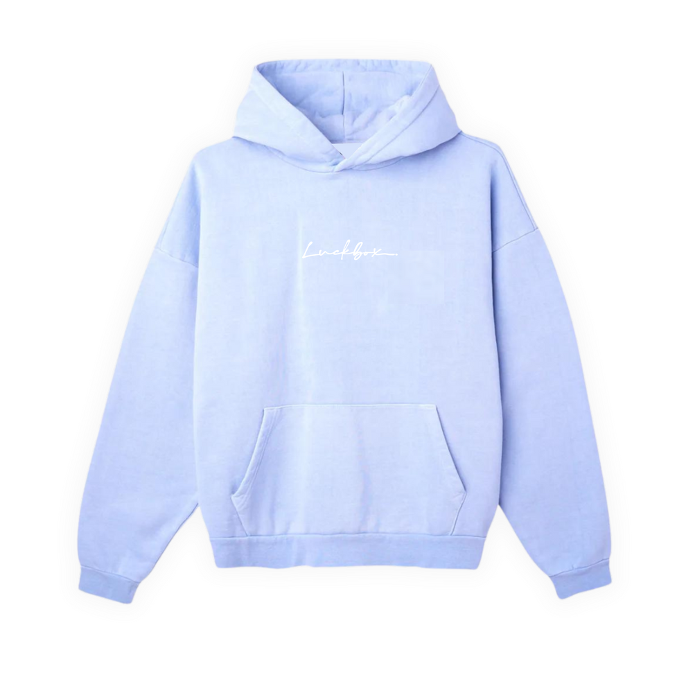 PREMIUM LUCKBOX HOODIE-BLUE – Rampage Poker Store